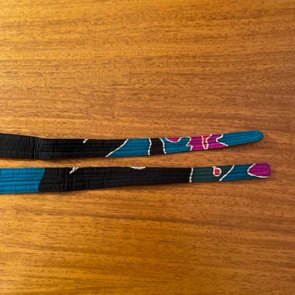 Silk multi color belt - Picture 3 of 3